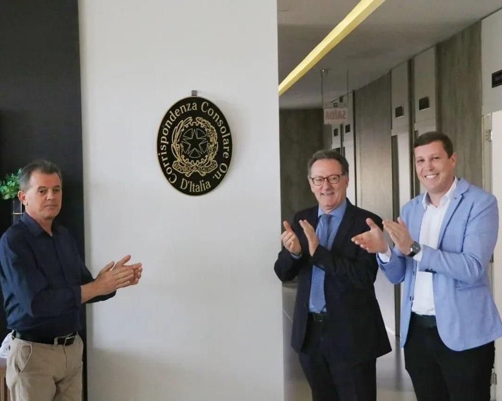 Nova Veneza sedia evento de inauguração da nova Agência Consular de Criciúma 1 Nova Veneza sedia evento de inauguração da nova Agência Consular de Criciúma