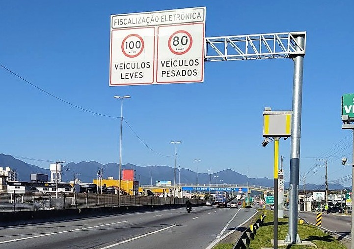 Radares fixos da BR-101 grande Florianópolis serão ativados a partir desta sexta-feira