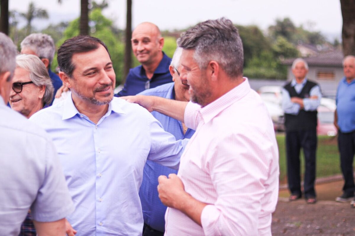 Nova Veneza: governador assina ordem de serviço para pavimentação de mais um trecho da SC-443 2 Nova Veneza: governador assina ordem de serviço para pavimentação de mais um trecho da SC-443