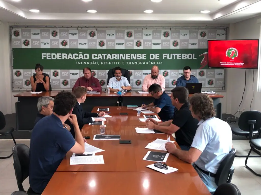 Caravaggio participa de Conselho Técnico da Série B do Catarinense Sub-20
