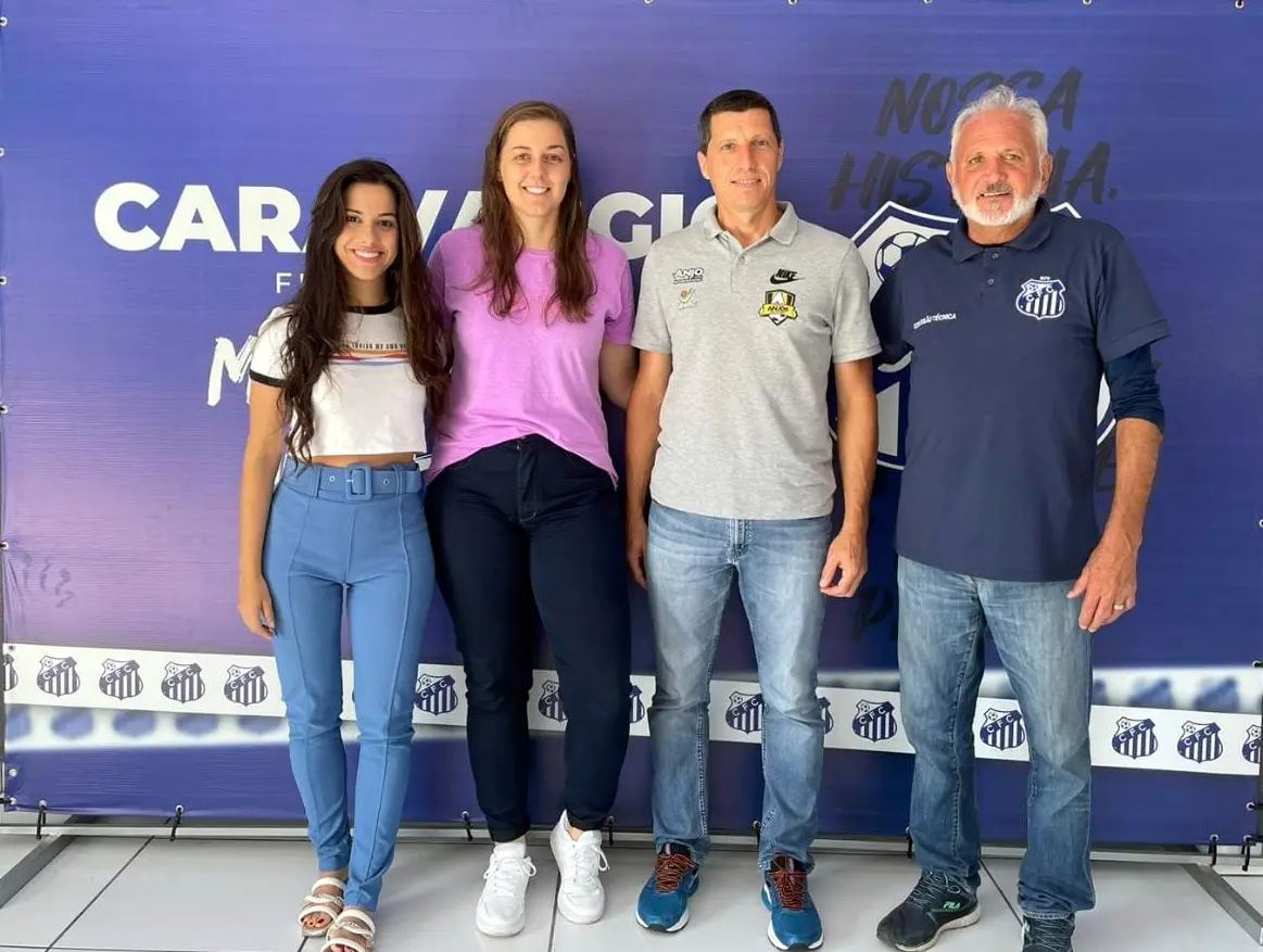 Caravaggio recebe coordenador do Projeto Anjos do Futsal