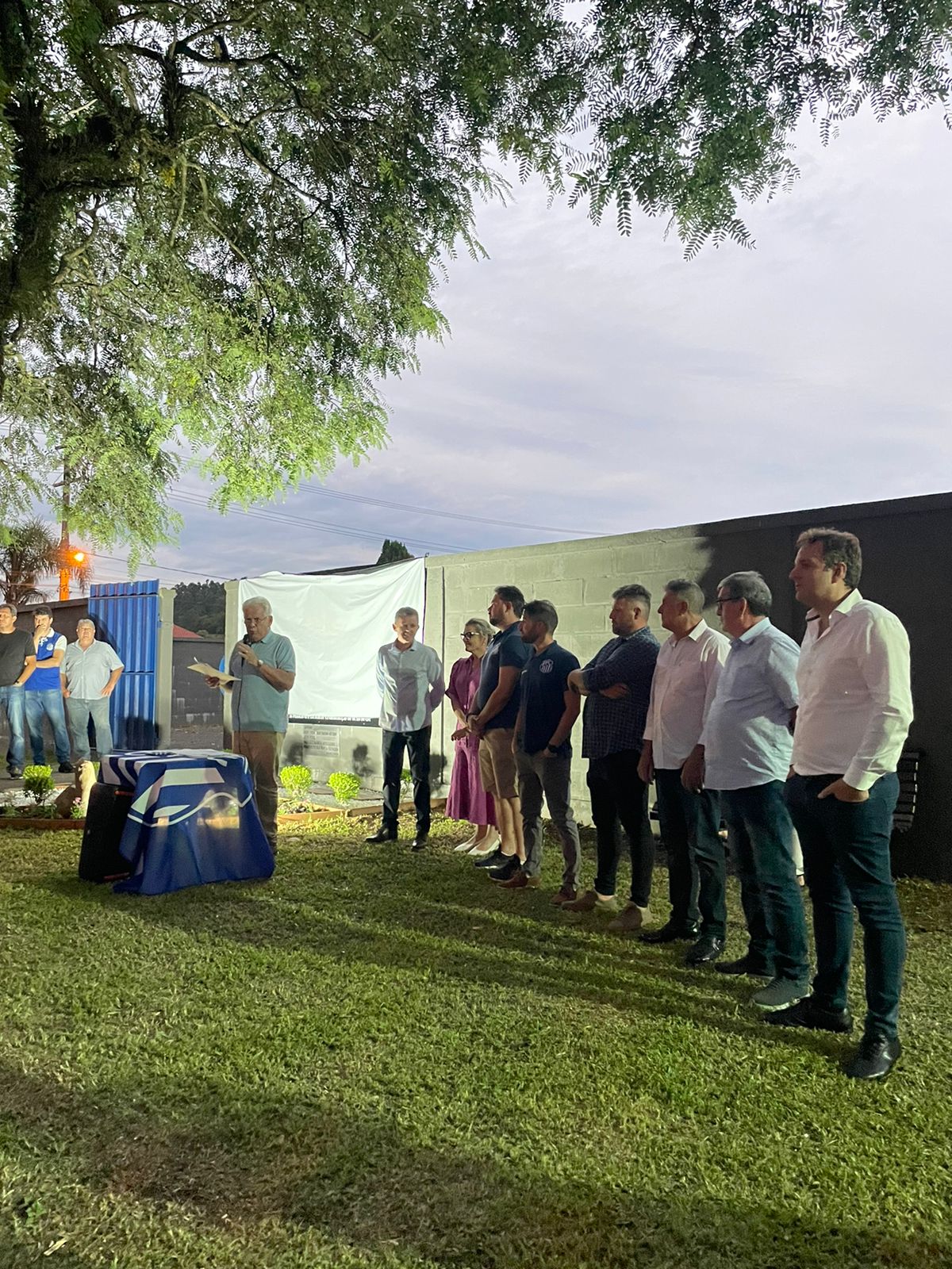 Obras são inauguradas no Estádio da Montanha 2 Obras são inauguradas no Estádio da Montanha