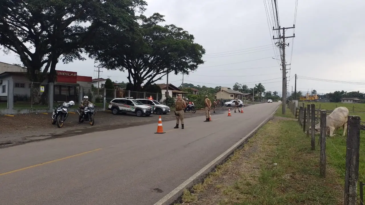 Polícia Militar de Nova Veneza realiza operação 'Città Sicura'