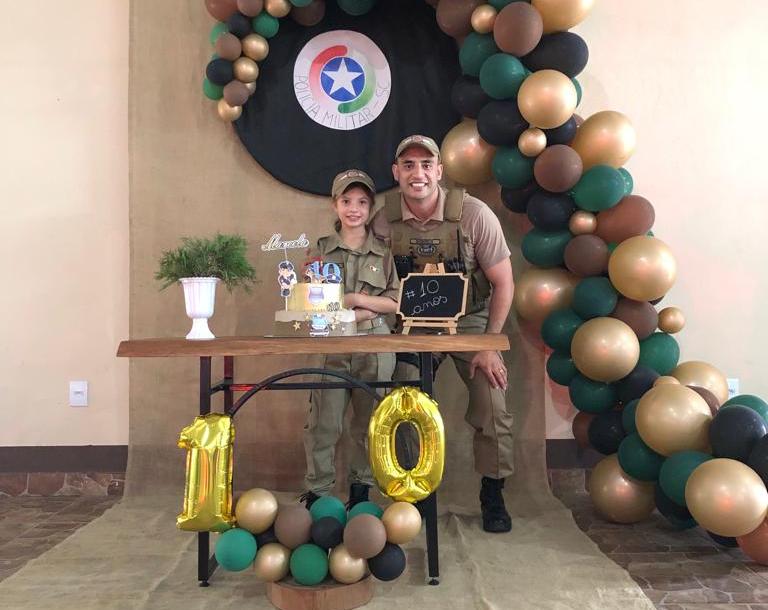 Festa de Aniversário com o tema 'Polícia Militar' acontece em Nova Veneza 1 Festa de Aniversário com o tema 'Polícia Militar' acontece em Nova Veneza