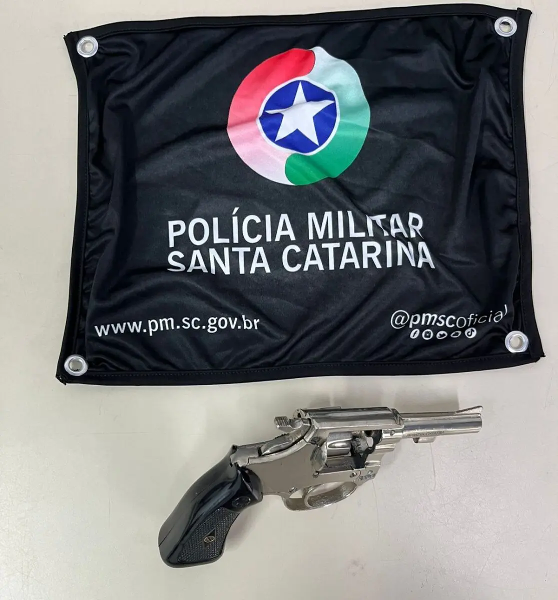 Polícia Militar age rápido e prende assaltante após tentativa de roubo em Nova Veneza