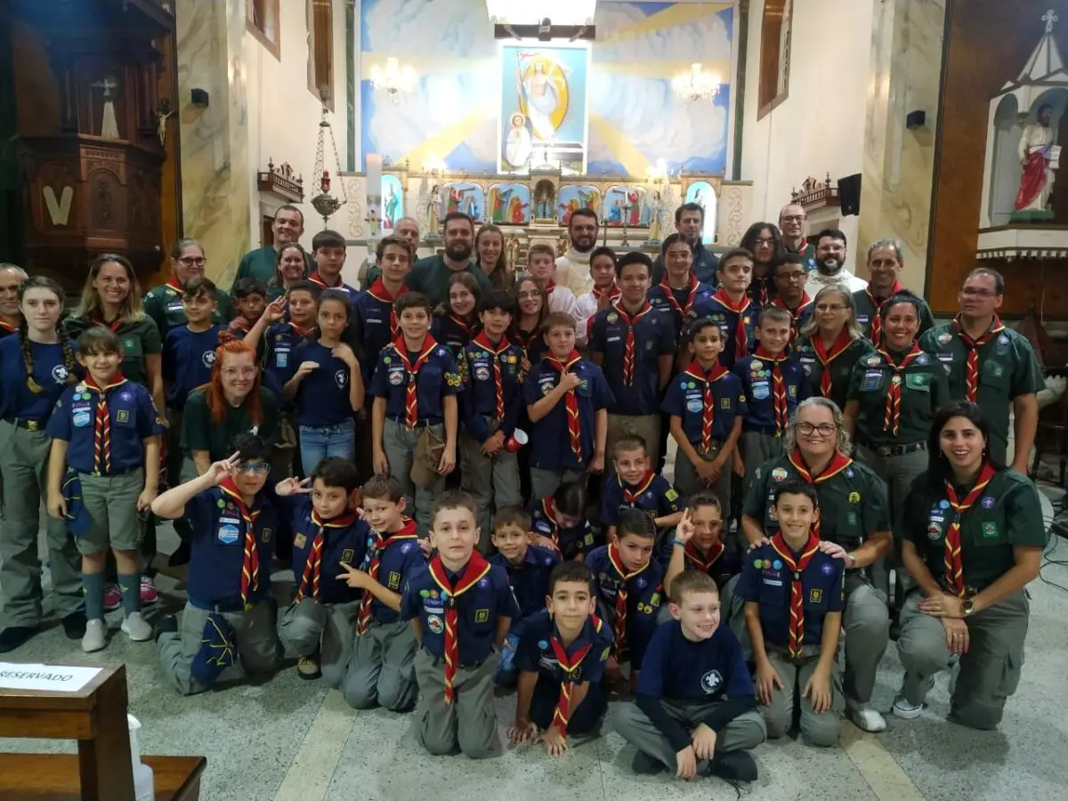 Grupo Escoteiro de Nova Veneza celebra Semana Escoteira com atividades comunitárias