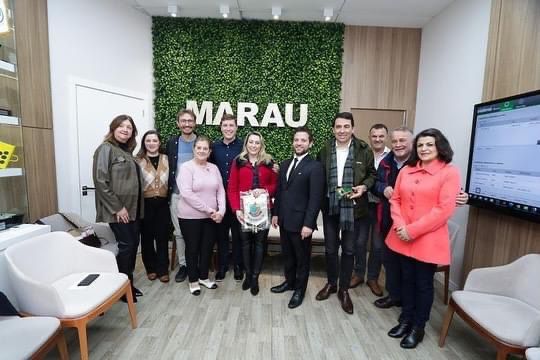 Vereador Aroldo Frigo Junior participa de fórum de sucesso de gemellaggio e troca de experiências em Marau, RS 2 Vereador Aroldo Frigo Junior participa de fórum de sucesso de gemellaggio e troca de experiências em Marau, RS