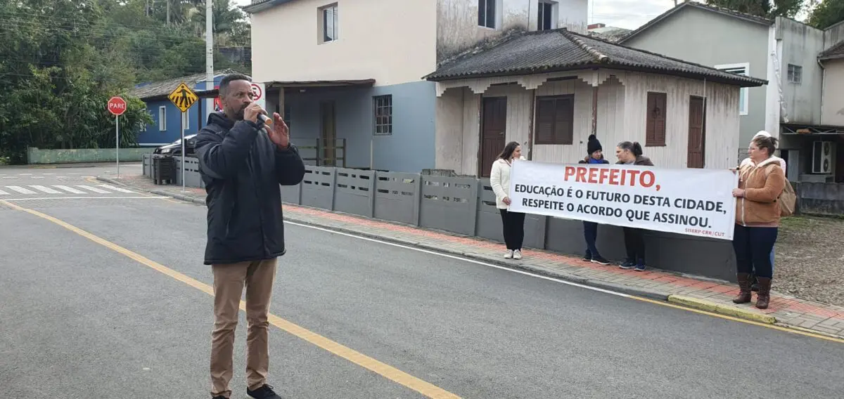 Ato de repúdio e denúncia ocorre em Nova Veneza