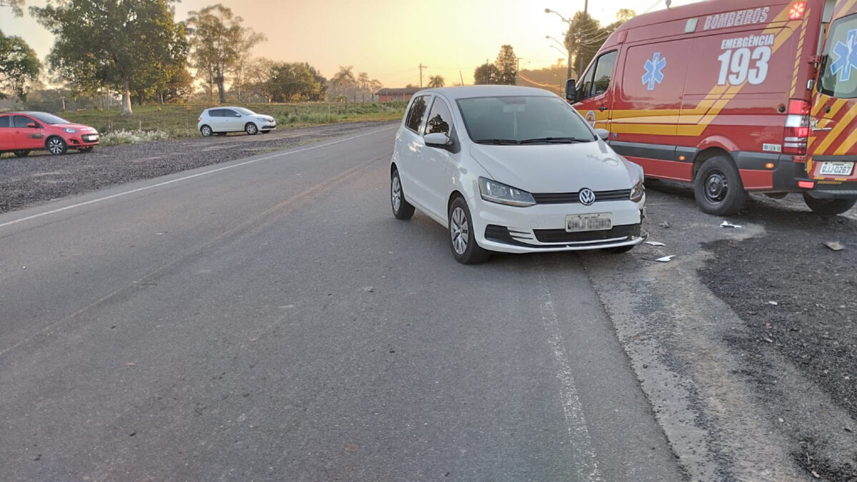 Acidente de trânsito em Nova Veneza deixa motociclista ferido 3 Acidente de trânsito em Nova Veneza deixa motociclista ferido