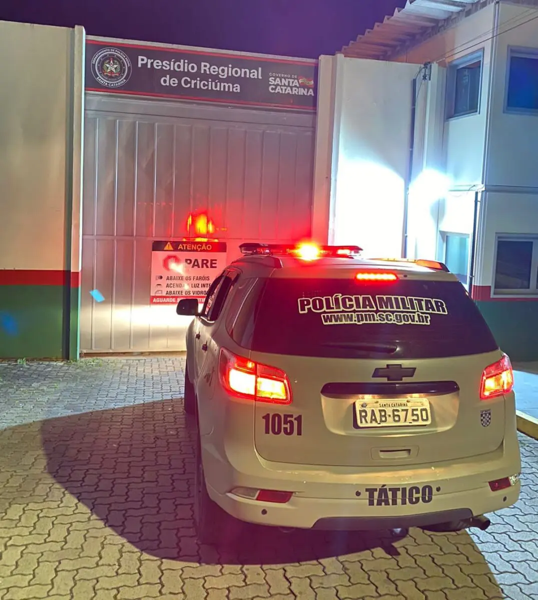 Neoveneziano foragido do sistema prisional é capturado pelo Tático em Criciúma