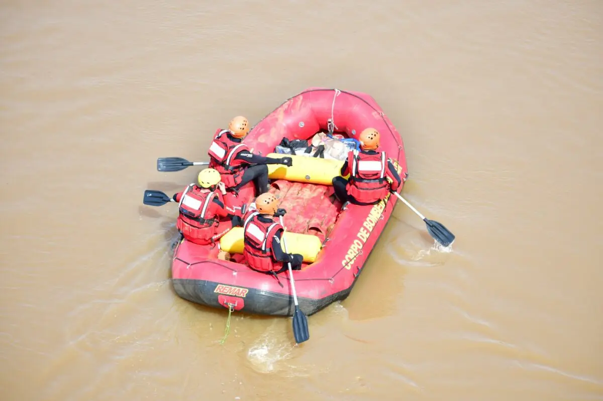 Nova equipe do CBMSC chega ao Rio Grande do Sul para apoio aos atingidos pela enchente