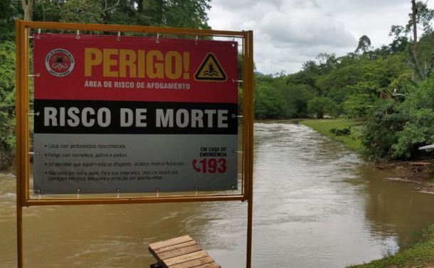 Bombeiro Militar reforça dicas de prevenção a afogamentos em água doce