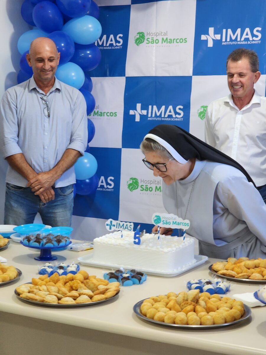 Hospital São Marcos celebra 5 anos sob gestão do Instituto Maria Schmitt 5 Hospital São Marcos celebra 5 anos sob gestão do Instituto Maria Schmitt