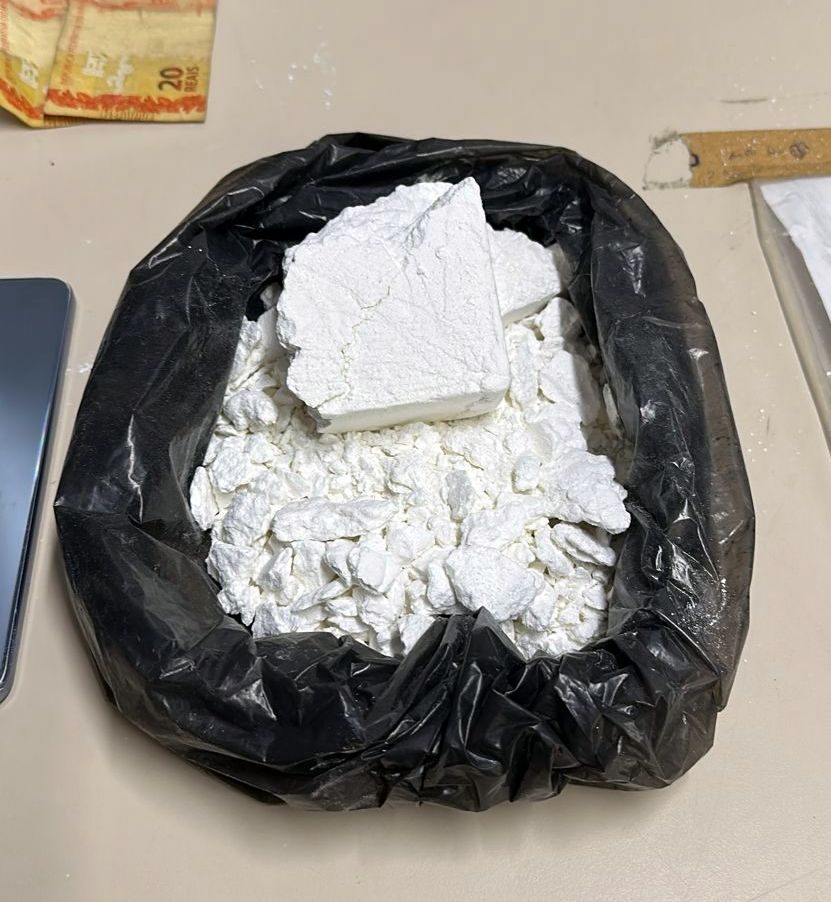 Em Nova Veneza PM apreende quase meio quilo de cocaína e diversas munições já deflagradas 1 Em Nova Veneza PM apreende quase meio quilo de cocaína e diversas munições já deflagradas