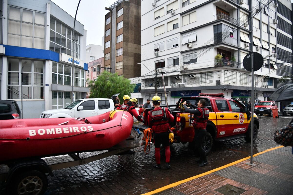 Atuação do CBMSC no Rio Grande do Sul