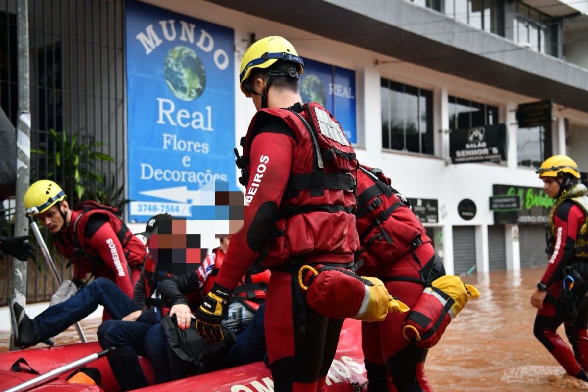 Atuação do CBMSC no Rio Grande do Sul