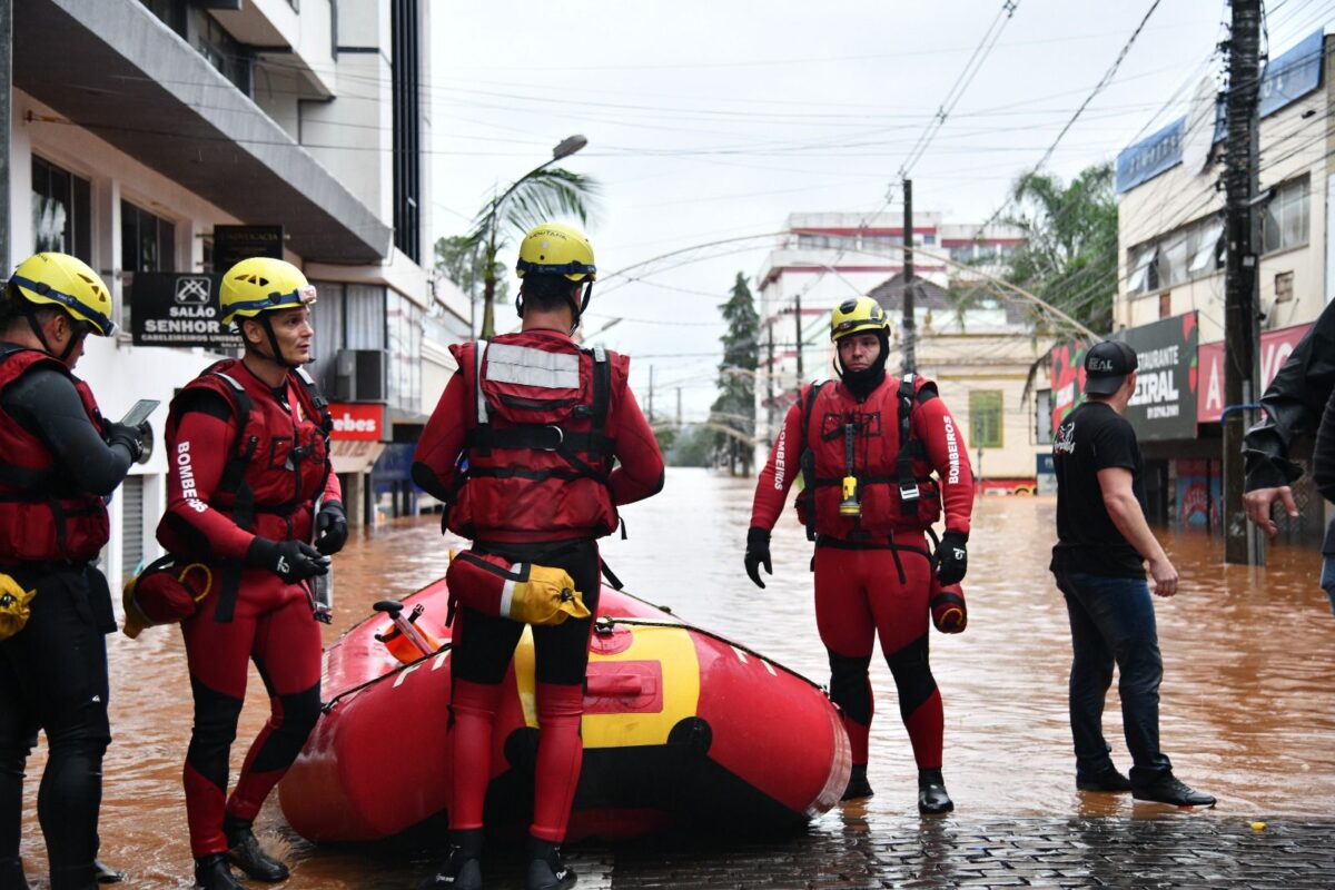 Atuação do CBMSC no Rio Grande do Sul