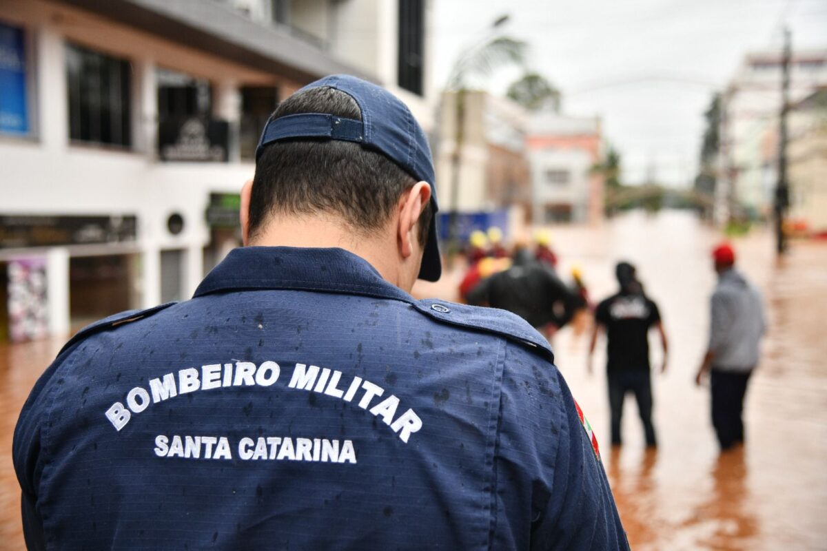 Atuação do CBMSC no Rio Grande do Sul