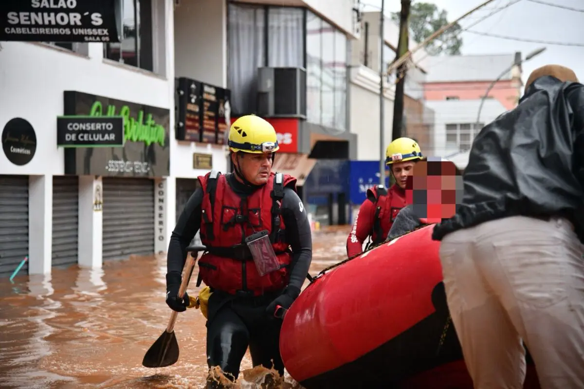 Atuação do CBMSC no Rio Grande do Sul