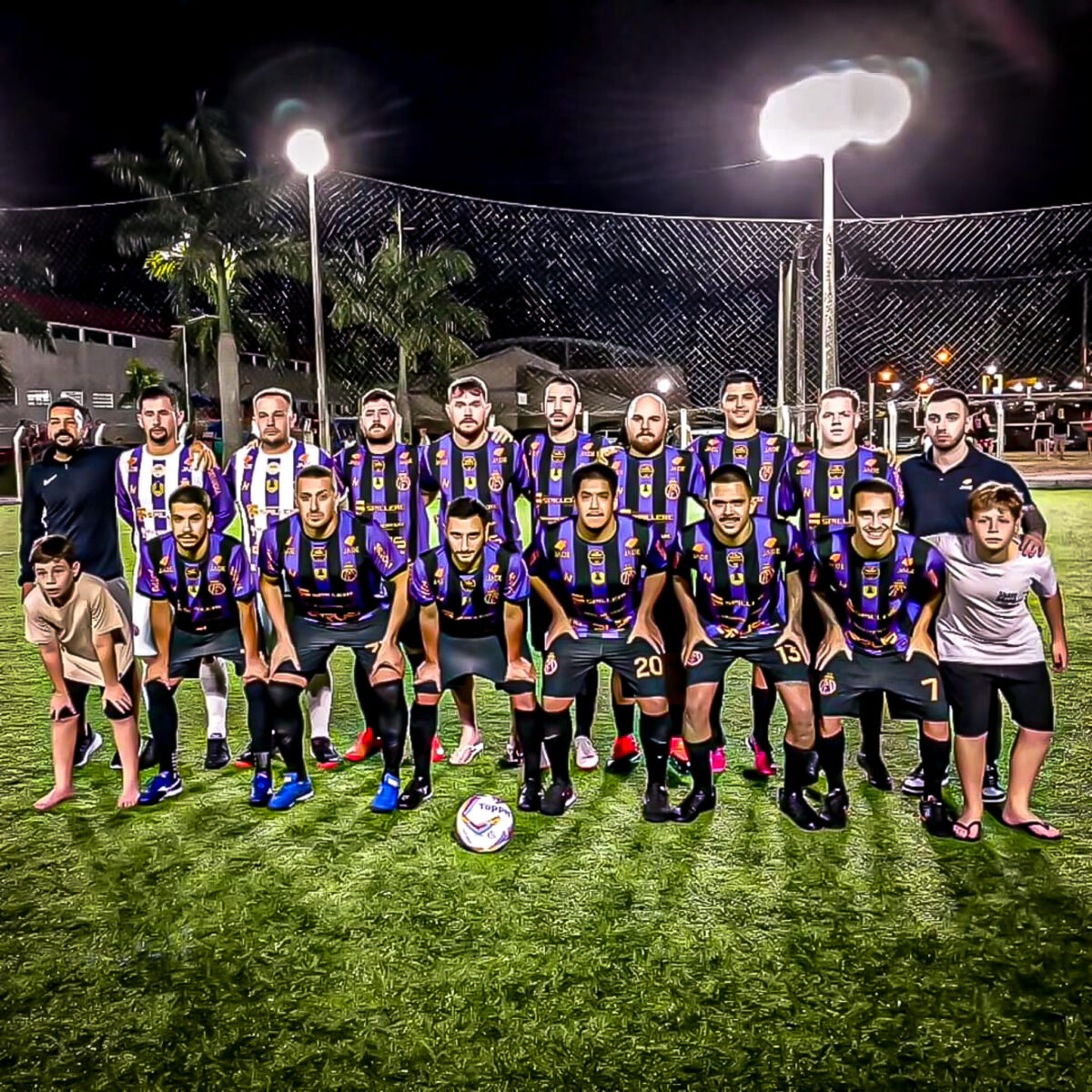 Iniciaram-se os campeonatos municipais de Nova Veneza. 3 Iniciaram-se os campeonatos municipais de Nova Veneza.