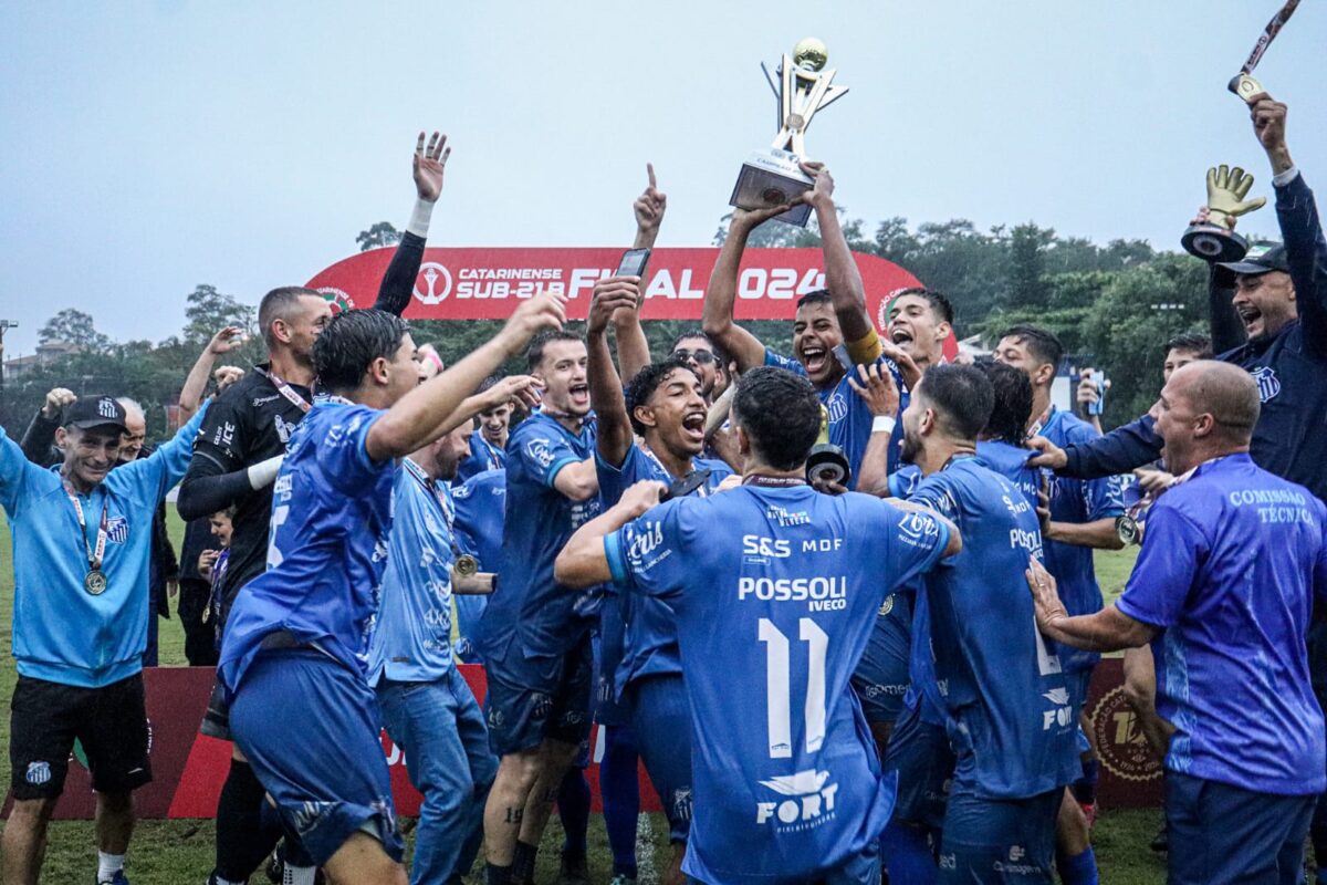 Caravaggio conquista o Campeonato Catarinense Sub-21 B 9 Caravaggio conquista o Campeonato Catarinense Sub-21 B