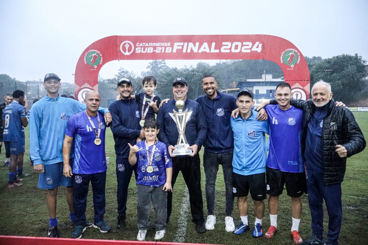 Caravaggio conquista o Campeonato Catarinense Sub-21 B 6 Caravaggio conquista o Campeonato Catarinense Sub-21 B