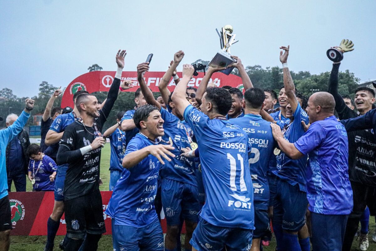 Caravaggio conquista o Campeonato Catarinense Sub-21 B 7 Caravaggio conquista o Campeonato Catarinense Sub-21 B