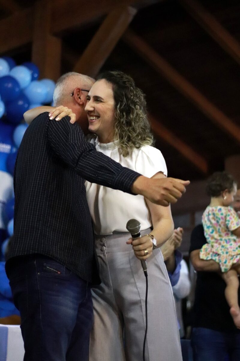 Convenção do PP de Nova Veneza oficializa chapa pura de Ângela Ghislandi e Edésio Spilere 1 Convenção do PP de Nova Veneza oficializa chapa pura de Ângela Ghislandi e Edésio Spilere