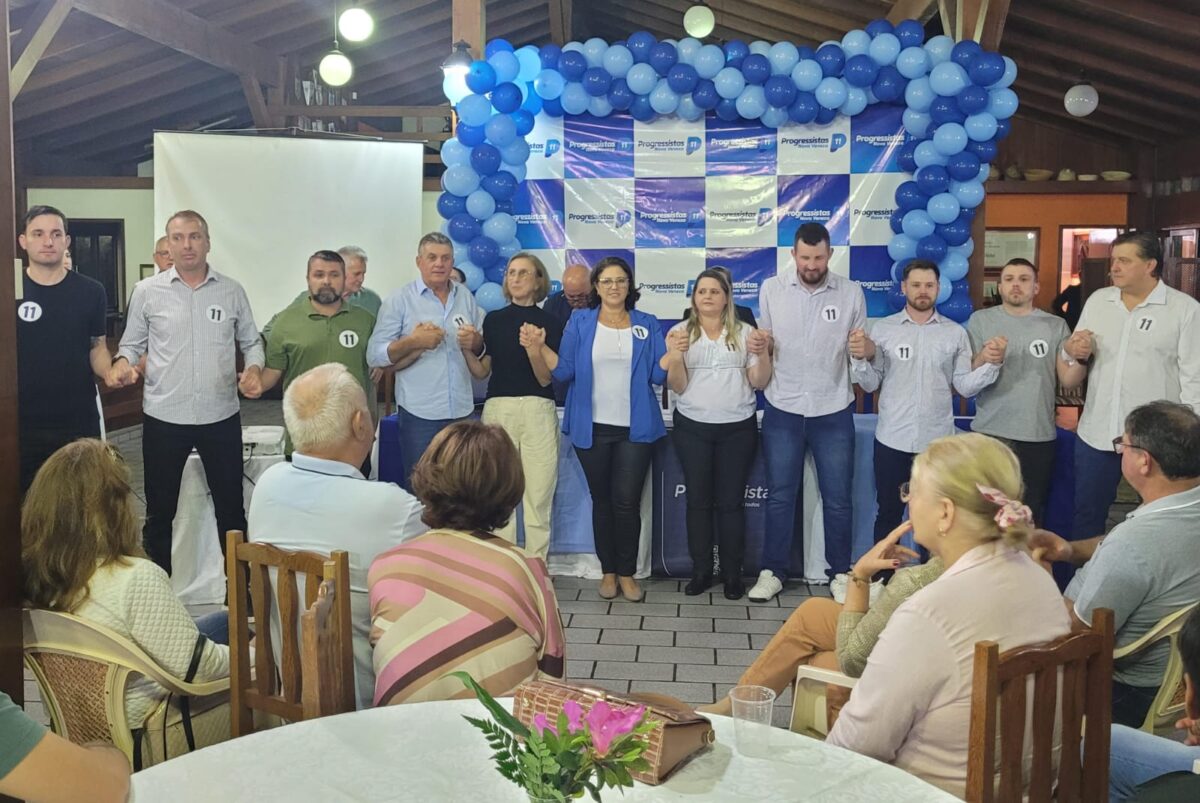 Convenção do PP de Nova Veneza oficializa chapa pura de Ângela Ghislandi e Edésio Spilere 2 Convenção do PP de Nova Veneza oficializa chapa pura de Ângela Ghislandi e Edésio Spilere