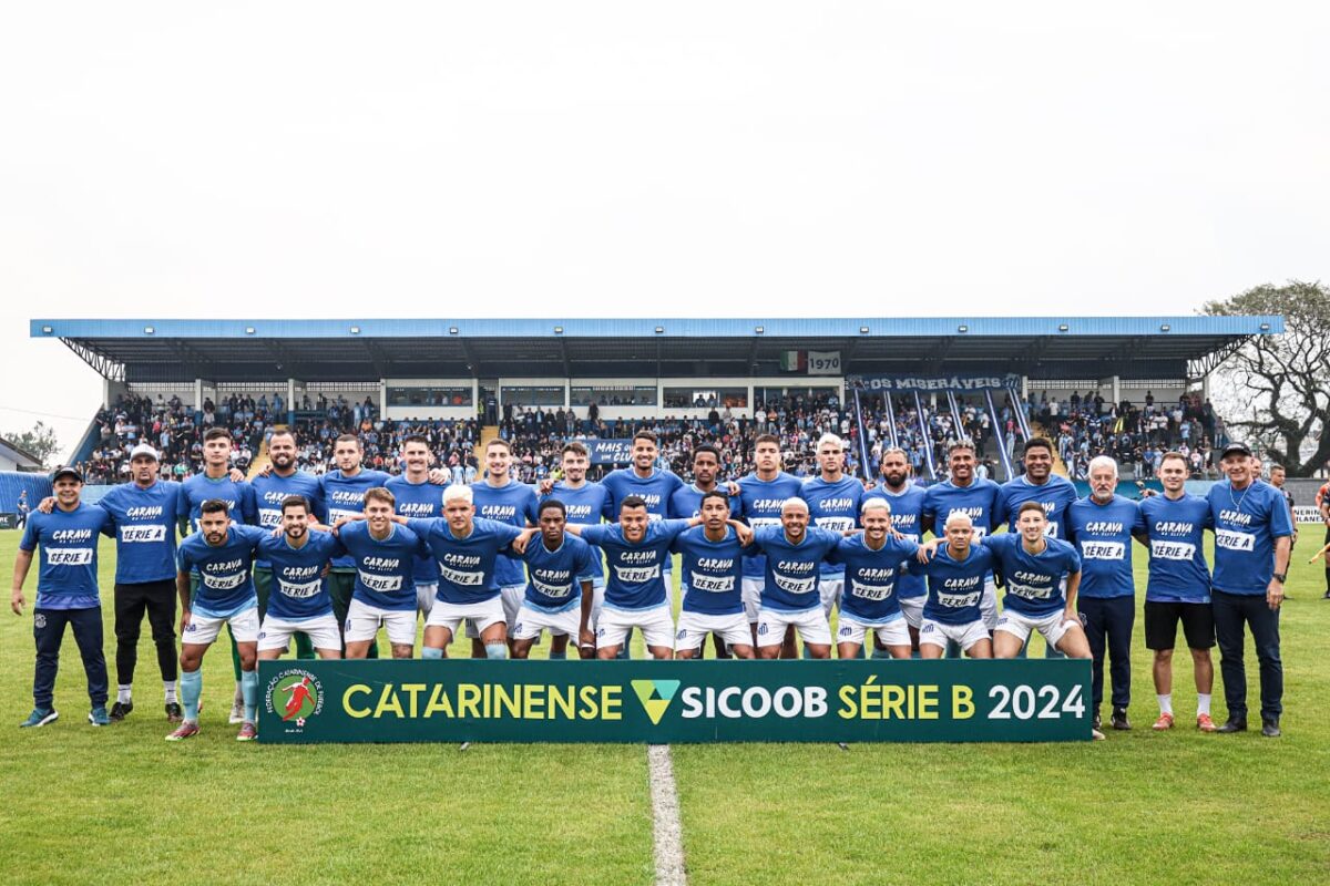 Caravaggio e Santa Catarina empatam no duelo de ida da final da Série B do Campeonato 1 Caravaggio e Santa Catarina empatam no duelo de ida da final da Série B do Campeonato