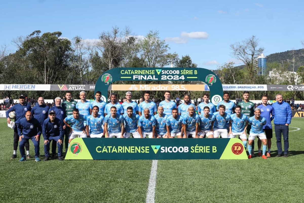 Caravaggio é campeão da Série B do Catarinense
