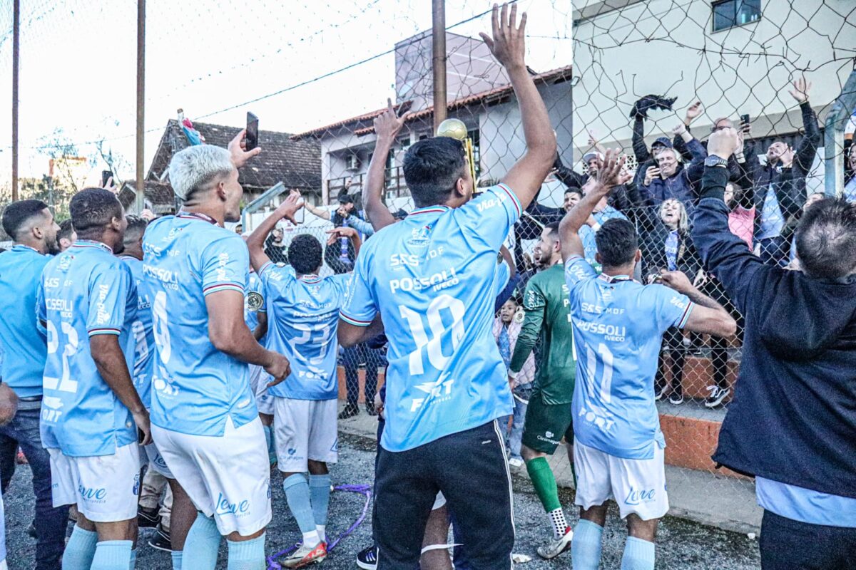 Caravaggio é campeão da Série B do Catarinense