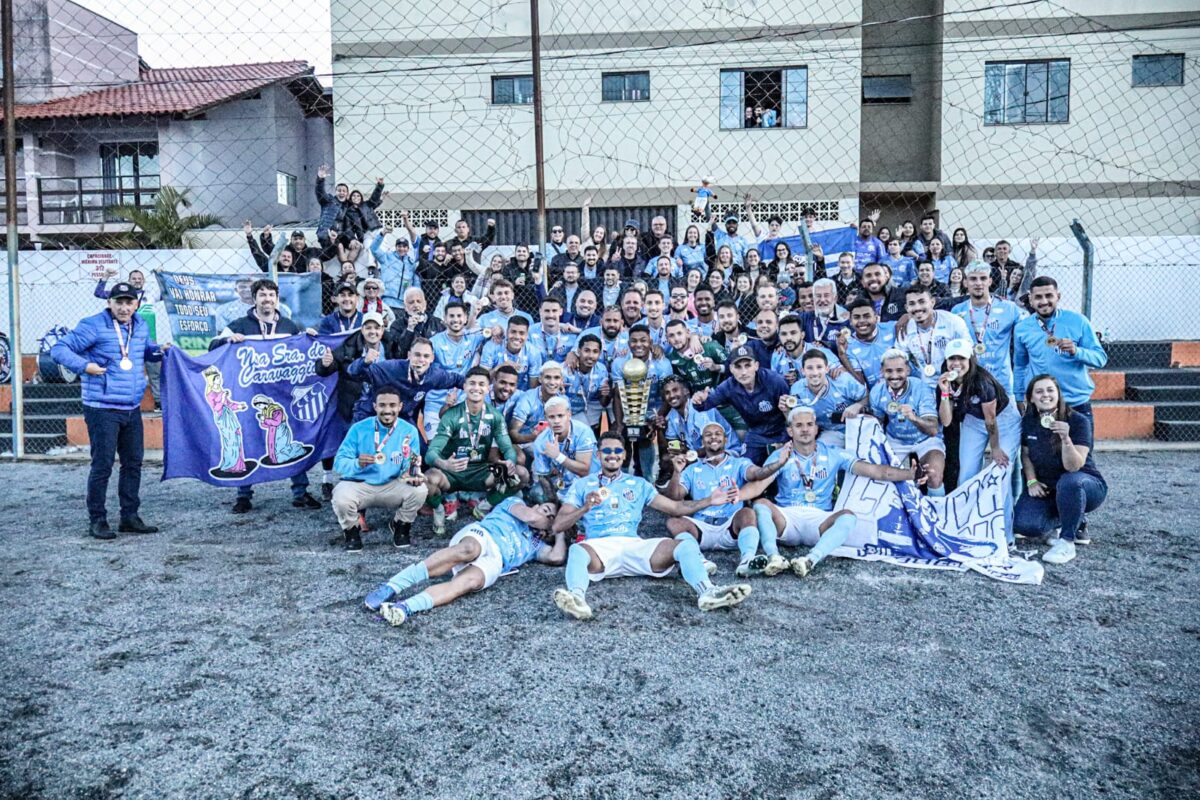 Caravaggio é campeão da Série B do Catarinense