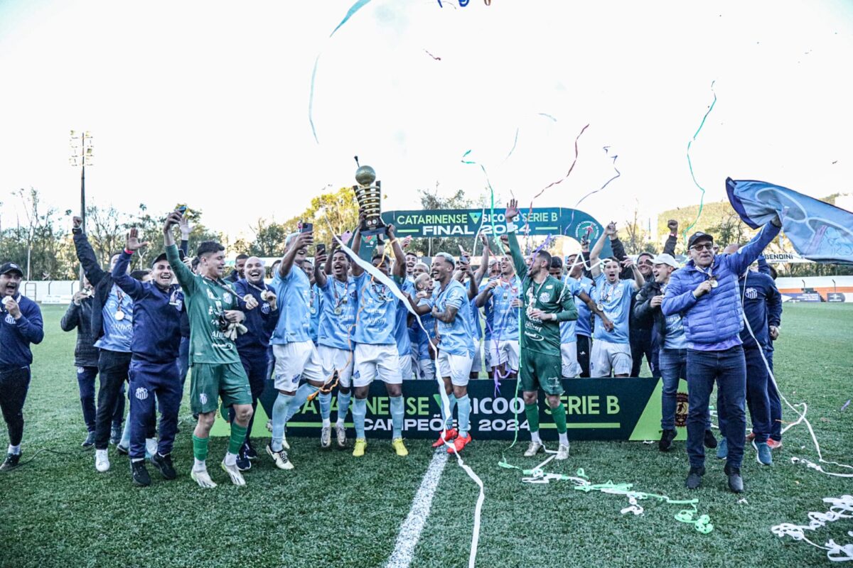 Caravaggio é campeão da Série B do Catarinense