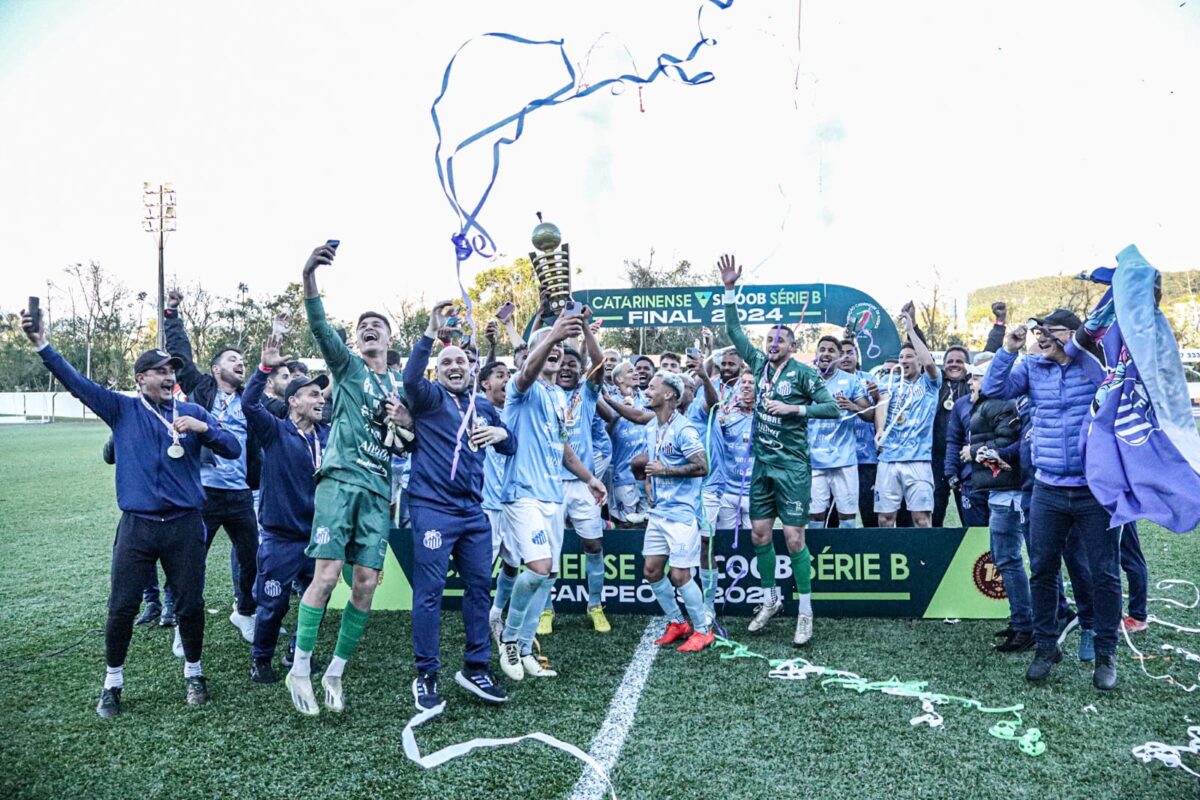 Caravaggio é campeão da Série B do Catarinense