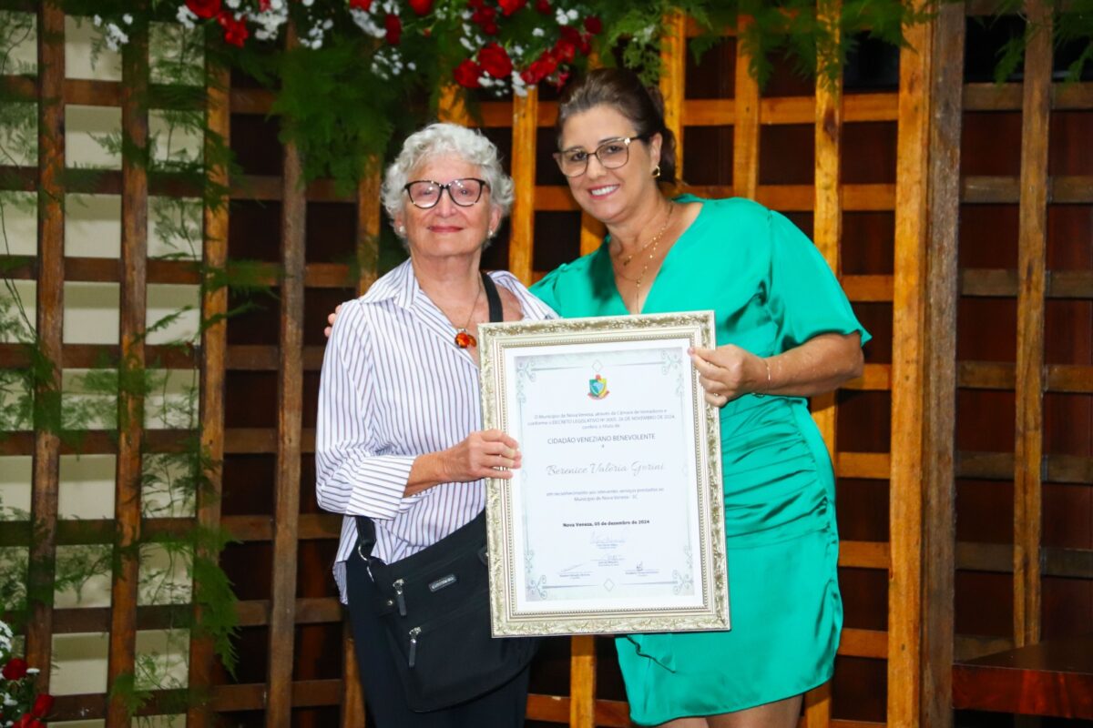 Nova Veneza reconhece cidadãos que contribuíram com o município em Sessão Solene 6 Nova Veneza reconhece cidadãos que contribuíram com o município em Sessão Solene