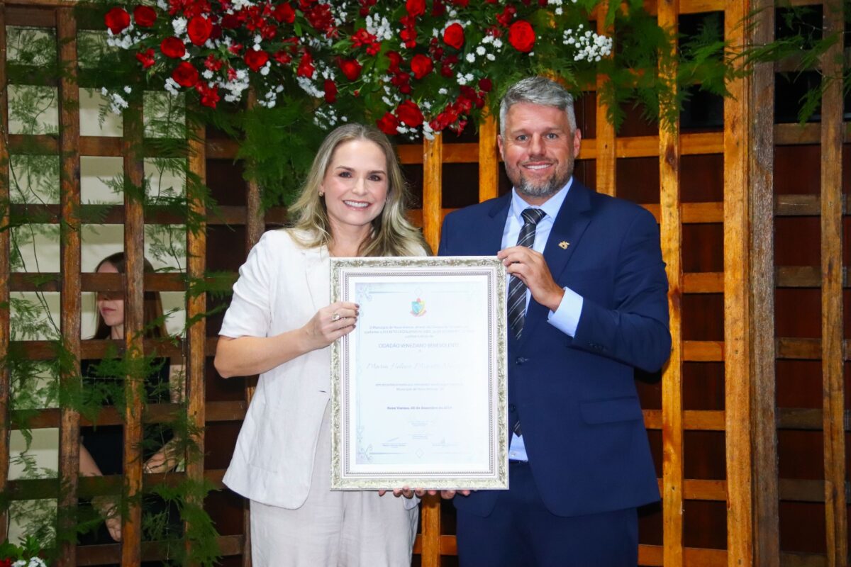 Nova Veneza reconhece cidadãos que contribuíram com o município em Sessão Solene 7 Nova Veneza reconhece cidadãos que contribuíram com o município em Sessão Solene