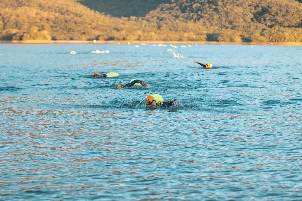 Nova Veneza sedia prova internacional de Triathlon Extremo